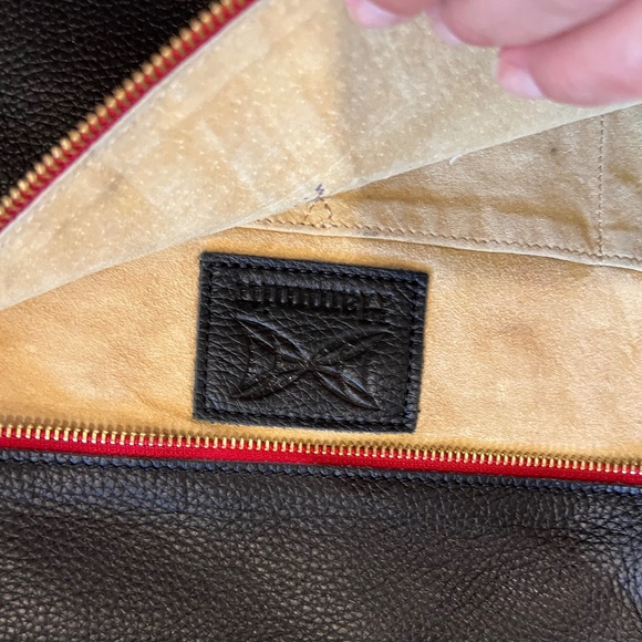 Hammitt Black Leather crossbody - Picture 5 of 7